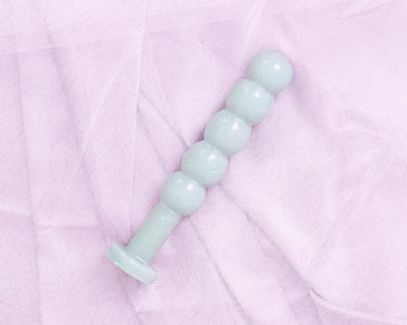 GREEN AVENTURINE QUARTZ YONI WAND - THE CHARM JOYSTICK - Yoni Wanderland